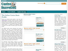 Tablet Screenshot of casinosunveiled.com